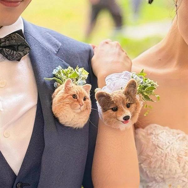 Wool Keychain